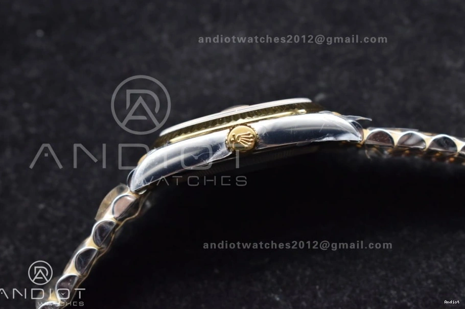 YG SS Dial VR3235 Jubilee 904L Best YG DateJust 36 1:1 126233 Edition Bracelet Diamonds Steel Clean on 1106